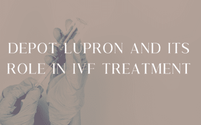 Depot Lupron and its role in IVF treatment
